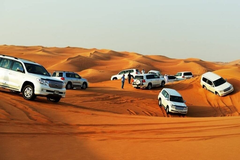 desert trip SUV rental Abu Dhabi